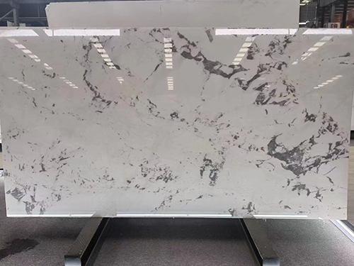 Crystal White Marble Slab