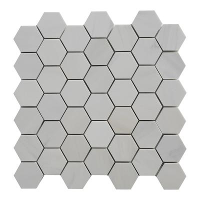  White Marble Mosaic