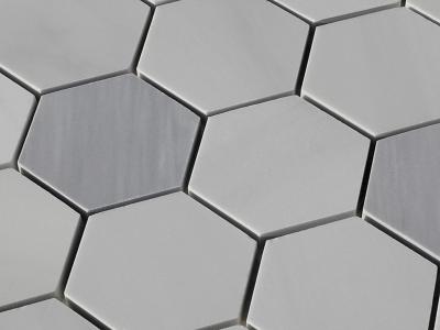  Grey and White Marble Mosaic